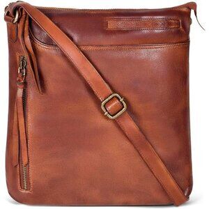 Leather Crossbody Bags for Women - Ladies Sling Handbags - Medium Cross body